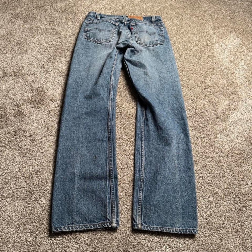LEVI'S 501 AUTHORIZED VINTAGE MADE IN USA LIGHT WASH DENIM